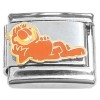 CT4443 Lounging Cat Cartoon Character Italian Charm