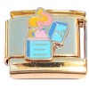 CT4463 Lighter Goldtone Base Italian Charm