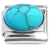 CT4490 Oval Turquoise Italian Charm
