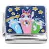 CT4542 Power Puff Girls Black Italian Charm