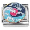 CT4552 Great Wave Record Italian Charm