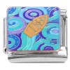 CT4557 Starry Night Boat Italian Charm