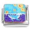 CT4558 Starry Night Whale Italian Charm.