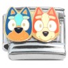 CT4575 Bluey Faces Italian Charm