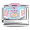CT4666 Cute Vintage Boombox or Makeup Kit Italian Charm