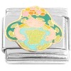 CT4677 Mother Earth Hugging Planet Italian Charm