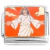 CT4686 Angel on Orange Italian Charm