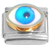 CT4690 Blue Eye Italian Charm