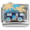 CT4920 Camping Beach Van Bus Italian Charm