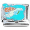 CT4991 Swimming Ocean Sea Turtle Italian Charm