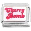 T3174red Cool Red Italian Charm