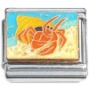 CT6791 Hermit Crab and Shell Italian Charm
