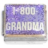 CT6801 Eight Hundred Grandma Purple Italian Charm