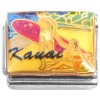 CT7006 Surfer Couple Kauai Beach Italian Charm