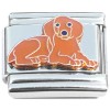 CT7017 Labrador Retriever Puppy Dog Italian Charm