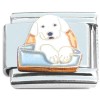 CT7028 Puppy Dog Labrador or Golden Retriever Italian Charm