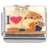 CT7036 I Love My Cat Feline Italian Charm