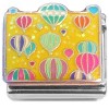 CT7054 Colorful Hot Air Balloons Italian Charm