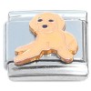 CT7100 Labrador or Golden Retriever Lounging Dog Italian Charm 