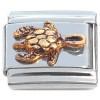 CT7135 Bronze Turtle Italian Charm