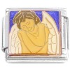 CT7147 Angel Wings Purple Italian Charm