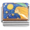 CT7186 Celestial Woman Moon Esoteric Blue Sky Italian Charm 