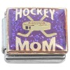 CT7218 Hockey Mom Purple Italian Charm 