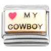 CT7220 Love My Cowboy Italian Charm
