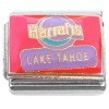 CT7221 Harrahs Casino Lake Tahoe Red Italian Charm