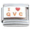 CT7289 I Love QVC Italian Charm