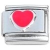 CT7512 Cute Red Heart Italian Charm