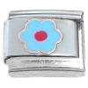 CT7515 Cute Blue Flower Italian Charm