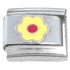 CT7516 Cute Yellow Flower Italian Charm