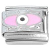 CT7541 Pink Evil Eye Protection Italian Charm.