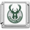 CT7621 Milwaukee Basketball Italian Charm