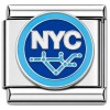 CT7636 New York NYC Subway Italian Charm