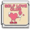 CT7637 Self Love Club Italian Charm