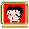 CT7672 Betty Boop Goldtone Italian Charm