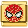 CT7684 Spidey Sence Gold Italian Charm