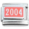 CT8279 Year 2004 Coral Red Italian Charm