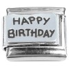 CT8363 Happy Birthday Banner Italian Charm