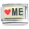 CT8364 Love Me Red Heart Italian Charm