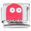 CT8369 Red Ghost Video Game Italian Charm