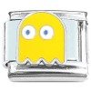 CT8370 Yellow Ghost Video Game Italian Charm