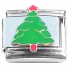 CT8377 Holiday Christmas Tree Star Italian Charm