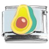 CT8384 Cute Avocado and Pit Italian Charm