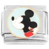 CT8402 Mickey Kiss Cartoon Italian Charm