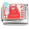 CT8416 Love To Cook Apron Italian Charm