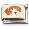 CT8448 Cute Beagle Puppy Dog Italian Charm