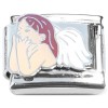 CT8462 Cute Angel Wings Italian Charm